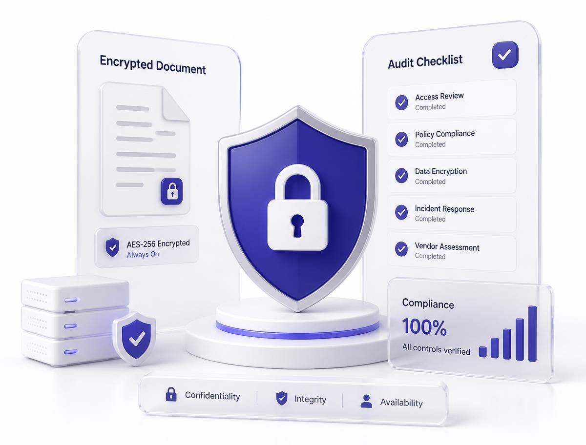 Enterprise security, compliance and IP protection standards